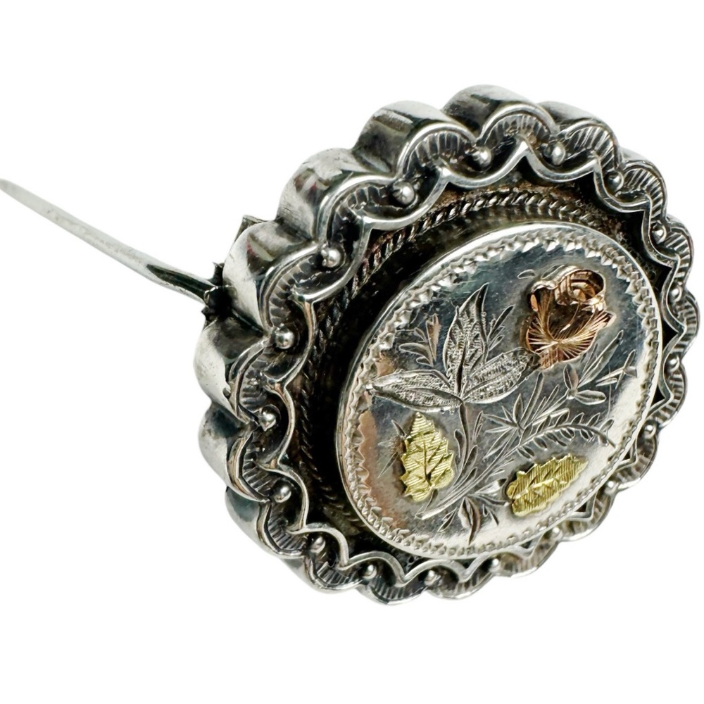 Silver Victorian Sweetheart Brooch - Picture 16 of 16